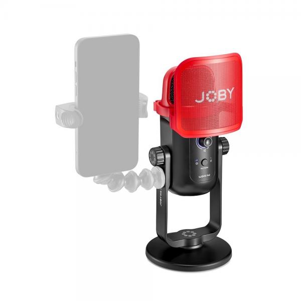 Joby Jb01775-Bww Microfono Nero, Rosso Microfono Da Studio (joby Wavo Pod - Mikrofon) - Image 3