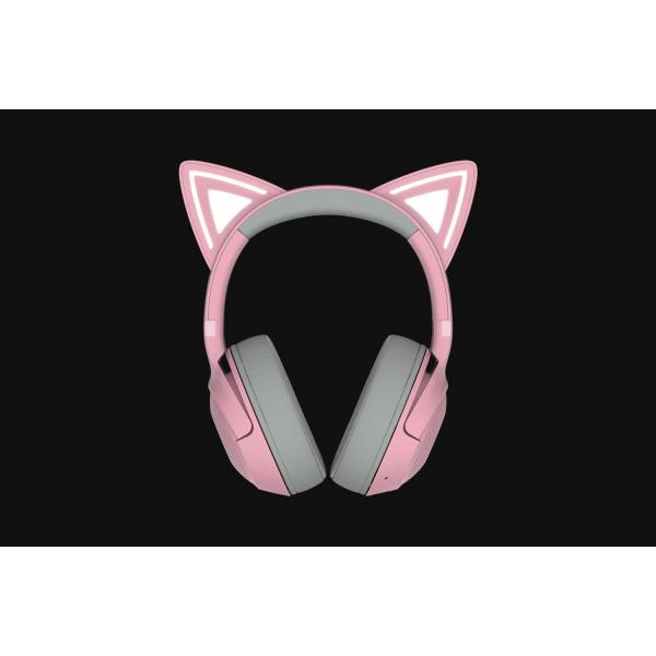 Razer Kraken Kitty V2 - Quartz Ed. Cuffia Bluetooth Rosa (razer Kraken Kitty V2 Bt Headset Quartz)