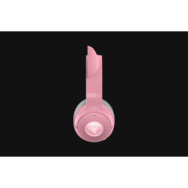 Razer Kraken Kitty V2 - Quartz Ed. Cuffia Bluetooth Rosa (razer Kraken Kitty V2 Bt Headset Quartz) - Image 4