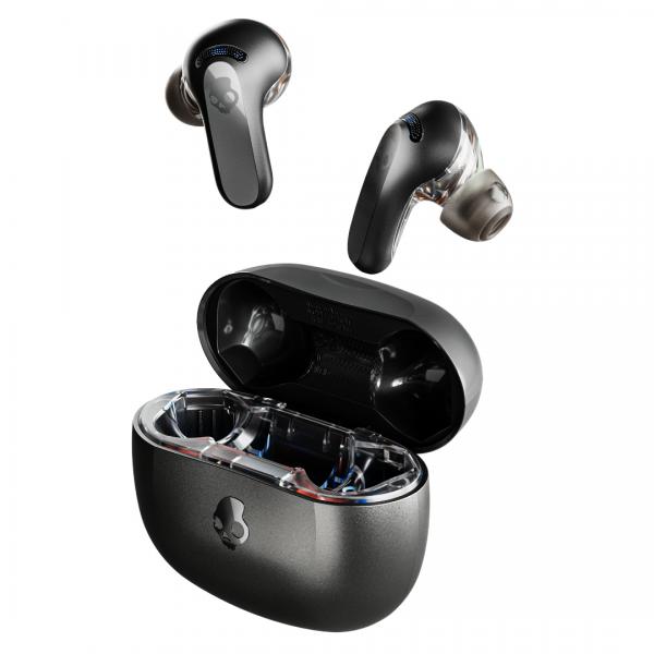 Skullcandy Rail Anc Auricolare True Wireless Stereo [tws] IN-Ear Chiamate/musica/sport/tutti I Giorni Usb TipO-C Bluetooth Nero (skullcandy Headphone