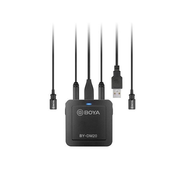 Boya BY-Dm20 Parte E Accessorio Del Microfono (boya Mixer And Microphone For Smartpho)