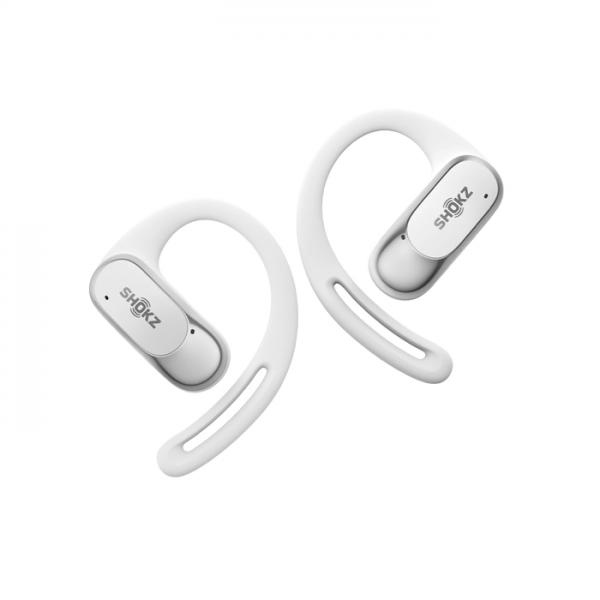 Shokz Openfit Air, Weiss Auricolare Wireless A Clip Chiamate/musica/sport/tutti I Giorni Bluetooth Bianco (shokz Openfit Air White - OpeN-Ear Wireles