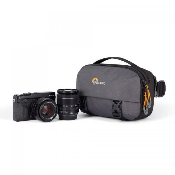 Lowepro Lp37467-Pww Custodia Per Fotocamera Borsa A Tracolla Grigio (lowepro Sling Pack Trekker Lite Hp 100) - Image 3