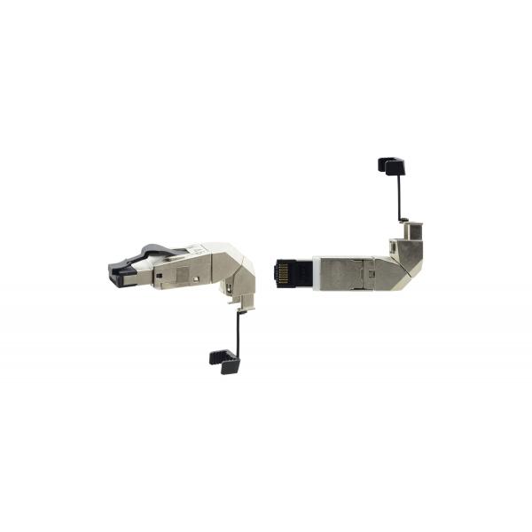 Kramer Electronics CoN-Field Rj45 Argento (coN-Field - Field Assembly Shielded Rj–45 Connectors For Cat Cable) - Image 3