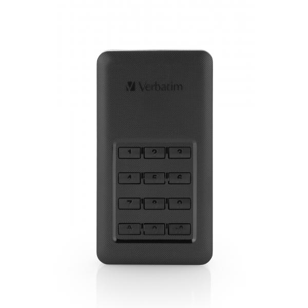 Verbatim Ssd Store 'n' Go Portable Con Tastierino Numerico 256 Gb (256gb Verbatim Store 'n' Go Secure Portable Ssd With Keypad)