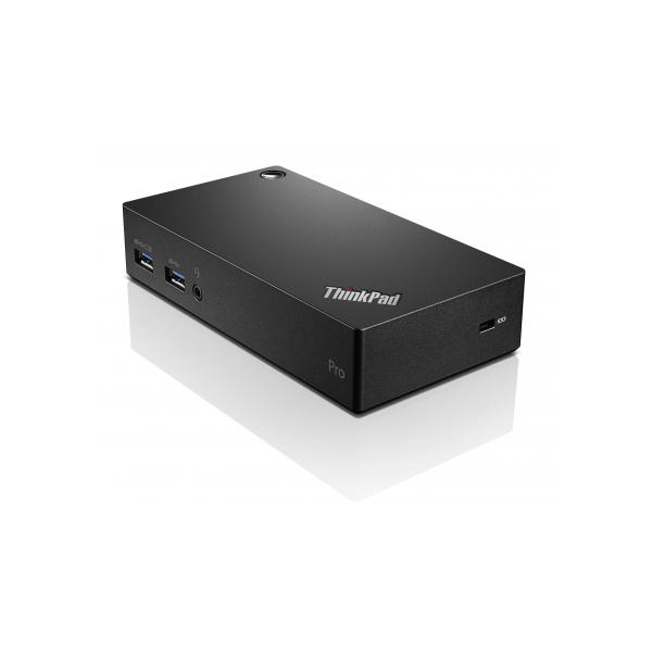 Lenovo Thinkpad Usb 3.0 Pro Dock Cablato Usb 3.2 Gen 1 [3.1 Gen 1] TypE-A Nero (thinkpad Usb 3.0 Pro Dock - Wired Usb 3.2 Gen 1 [3.1 Gen - 1] TypE-A