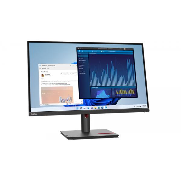 Lenovo Thinkvision T27P-30 Led Display 68,6 Cm [27] 3840 X 2160 Pixel 4k Ultra Hd Nero (lenovo Thinkvision T27P-30)