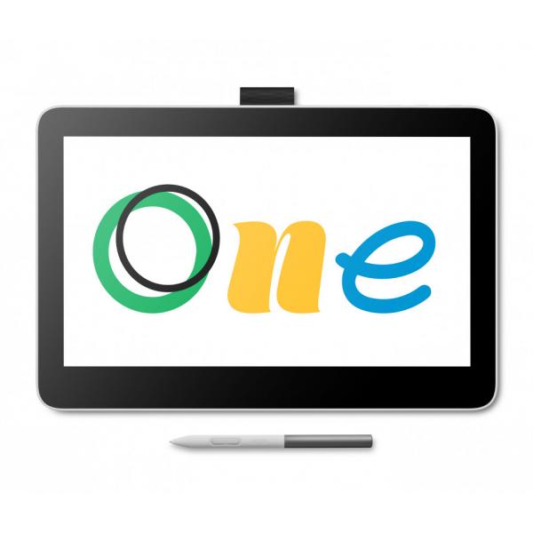 Wacom One 13 Touch Tavoletta Grafica Bianco 2540 Lpi [linee Per Pollice] 294 X 165 Mm Usb (** Wacom One 13 Touch Pen Display Dth134w0b)