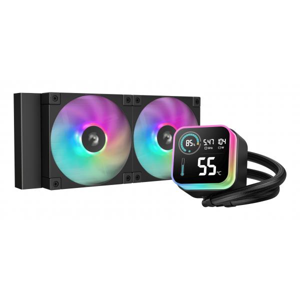 Deepcool Lq240 Processore Kit Di Raffreddamento A Liquido 12 Cm Nero 1 Pz (deepcool Lq240)
