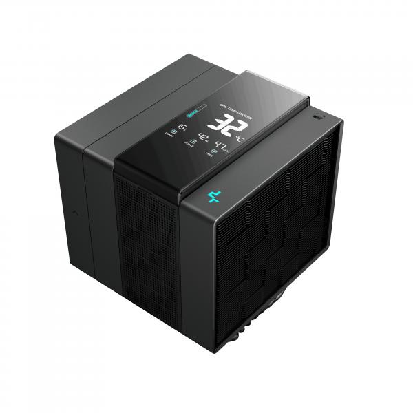 Deepcool Assassin Iv Vc Vision Processore Raffreddatore D'aria 120/140 Mm Nero 1 Pz (deepcool Assassin Iv Vc Vision DuaL-Fan Cpu Air Cooler With 140m