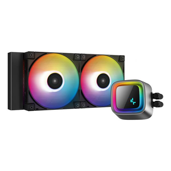 Deepcool Ls520 Processore Raffreddatore Di Liquidi Tutto In Uno 12 Cm Nero 1 Pz (deepcool Ls520 Premium Aio Liquid Cpu Cooler, Universal Socket, 240m