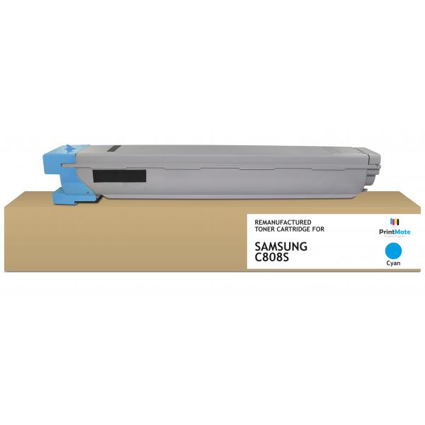 Printmate K40127f6 Cartuccia Toner 1 Pz Compatibile Ciano (remanufactured Cyan Toner ClT-C808s/els 20000p Yield)
