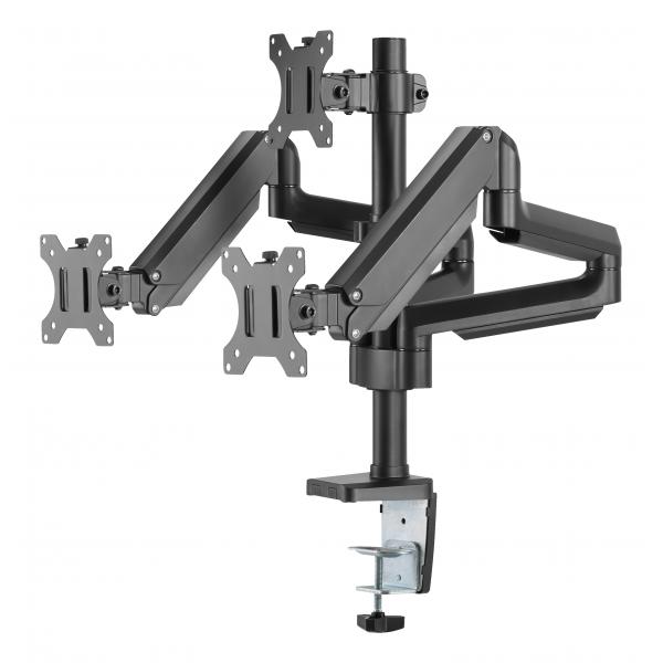Deltaco ArM-0352 Supporti A Parete Per Tv 68,6 Cm [27] Scrivania Nero (deltaco ArM-0352 - Skrivebordsmonterin)