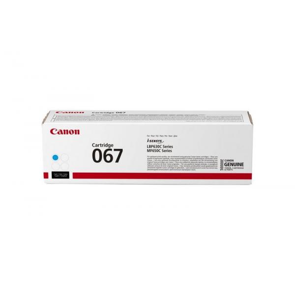 Canon 067 Cartuccia Toner 1 Pz Originale Ciano (cartridge 067 C - )
