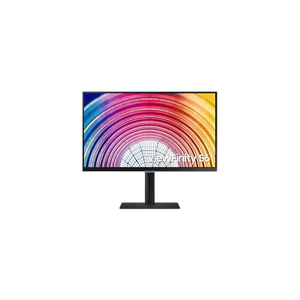 Samsung Ls24a600nau Led Display 61 Cm [24] 2560 X 1440 Pixel Quad Hd Nero (samsung Viewfinity S6 S24a600nau - S60a Series - Led Monitor - 24 - 2560 X