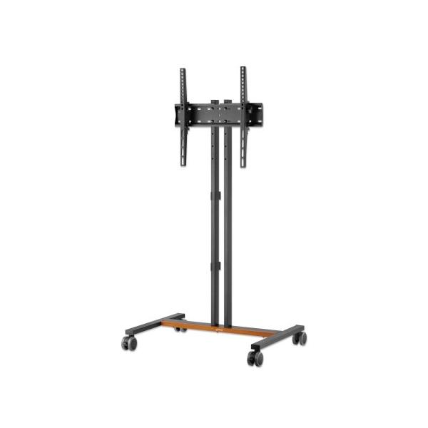 Manhattan 462068 Supporto Tv A Parete 139,7 Cm [55] Nero (tv/monitor Trolley StanD- - 34-55in Vesa To 400x400mm 35kg)