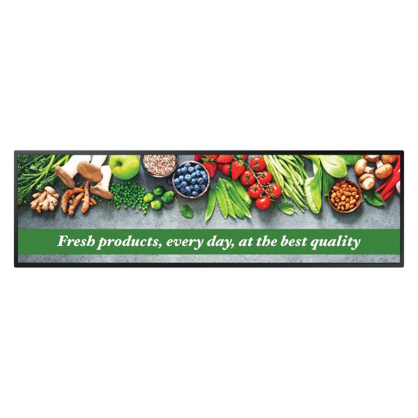 Samsung Sh37c Design Panorama 94 Cm [37] Lcd WI-Fi 700 Cd/m² Nero Tizen 7.0 24/7 (samsung Sh37c Shc Series - 37 LeD-Bag)