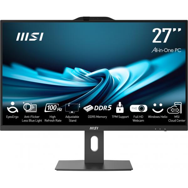 Msi Pro Ap272p 14m I7 14700 16gb 1tb W11p Intel® Core™ I7 I7-14700 68,6 Cm [27] 1920 X 1080 Pixel Pc AlL-IN-One Ddr5-Sdram 1,02 Tb Ssd Windows 11 Pro