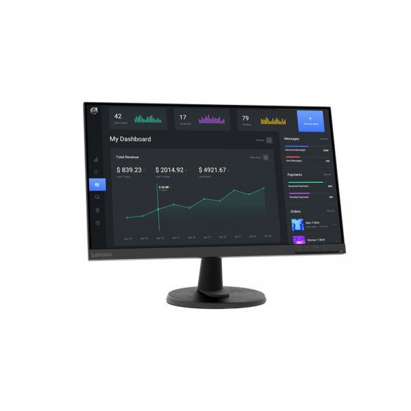 Lenovo C24-40 Led Display 60,5 Cm [23.8] 1920 X 1080 Pixel Full Hd Nero (lenovo C24-40 63dckat6uk 23.8in Fhd [1920x1080] Hdmi Vga [vga Cable Not Incl