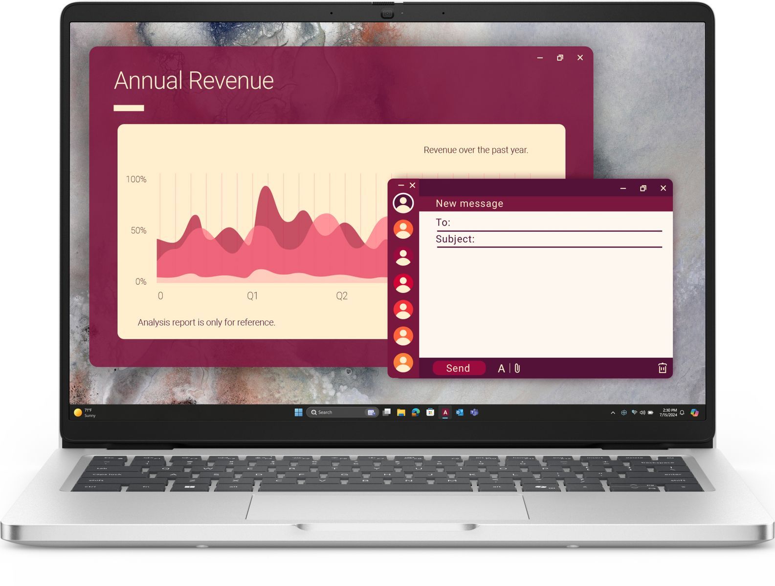 Dell Pro 14 Pc14250 Intel Core Ultra 7 255u Computer Portatile 35,6 Cm [14] Full Hd+ 16 Gb Ddr5-Sdram 512 Gb Ssd WI-Fi 6e [802.11ax] Windows 11 Pro I