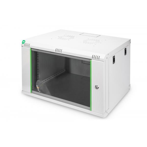 Digitus Alloggiamento A Parete Serie Dynamic Basic - 600 X 450 Mm [l X P] (wall Mounting Cabinet 600x45 - 7u W 41615x600x450 Mm Grey)