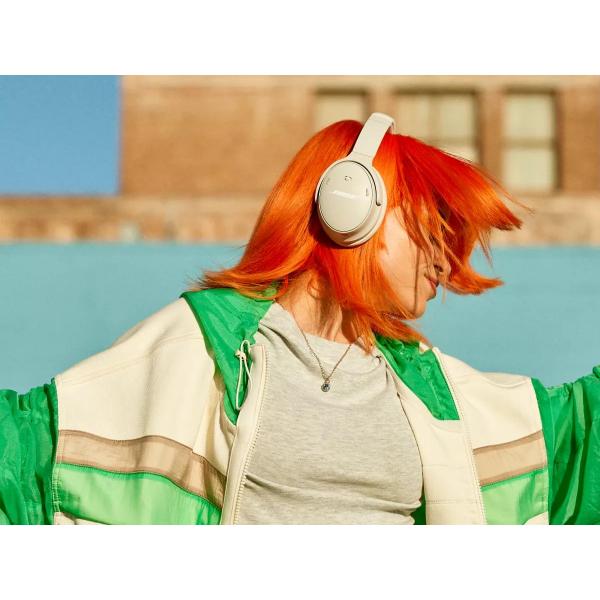 Bose Quietcomfort Auricolare Con Cavo E Senza Cavo A Padiglione Musica/giornaliera Bluetooth Bianco (quietcomfort Headset Wired & - Wireless HeaD-Ban - Image 4