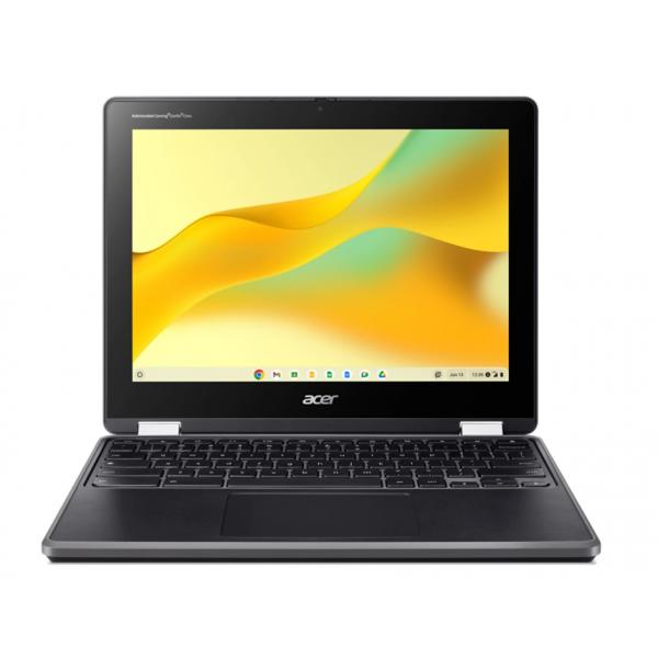 Acer Chromebook R856lT-TcO-C2nk N100 30,5 Cm [12] Touch Screen Hd+ 8 Gb Lpddr5-Sdram 64 Gb Emmc WI-Fi 6e [802.11ax] Chromeos Tedesco Nero (chromebook