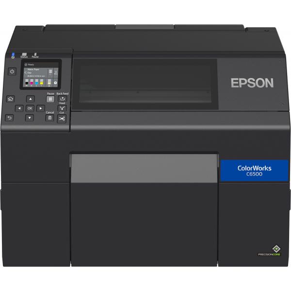 Epson Colorworks CW-C6500ae (c6500ae 8in Wide Autocutter - Colour Label Printer)