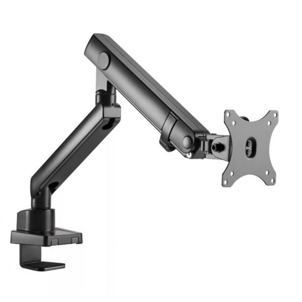 Single Monitor Mount Black - Articulating Arm
