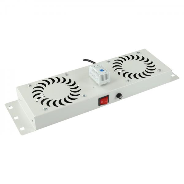 Lanview Raf115wH-Uk Porta Accessori (2 Fans, Analog Thermostat - Control Fan Module BuilT-In - Uk Plug - Warranty: 24m)
