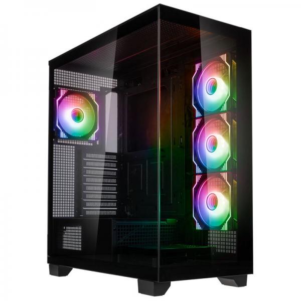 Kolink Unity Arena Argb Midi Tower Nero (kolink Unity Arena Argb Midi Tower Showcase - Black)