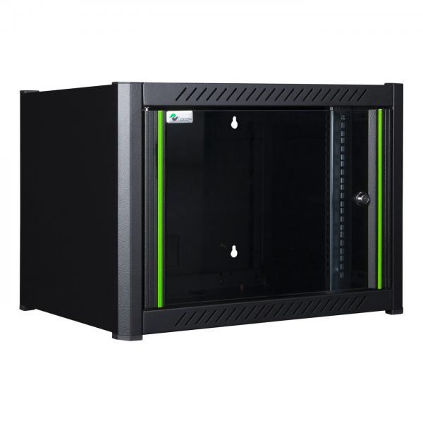 Logon Rwm06u56bl Rack 6u Da Parete Nero (19'' 6u Rack Wall Mount 600 X - 560 X 380mm - Black - Warranty: 60m)