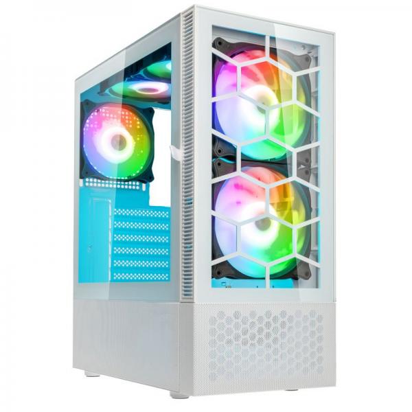 Kolink Observatory Mx Midi Tower Bianco (kolink Observatory Mx Glass Argb Midi Tower Case - White)