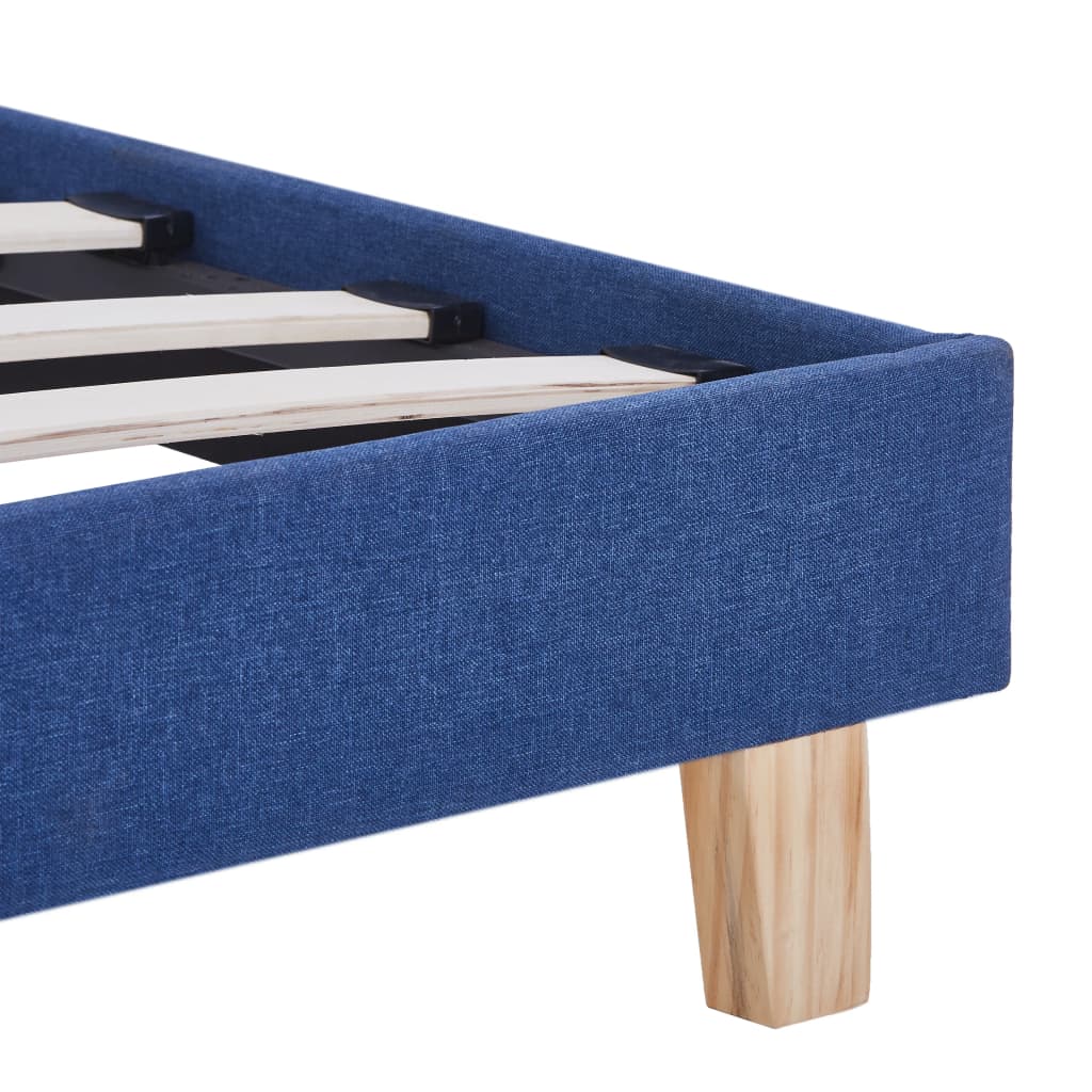 Giroletto Senza Materasso Blu 90x200 Cm In Tessuto - Image 5