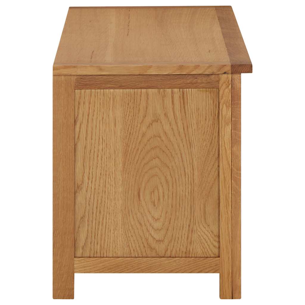Scarpiera 90x37x45 Cm In Legno Massello Di Rovere - Image 3