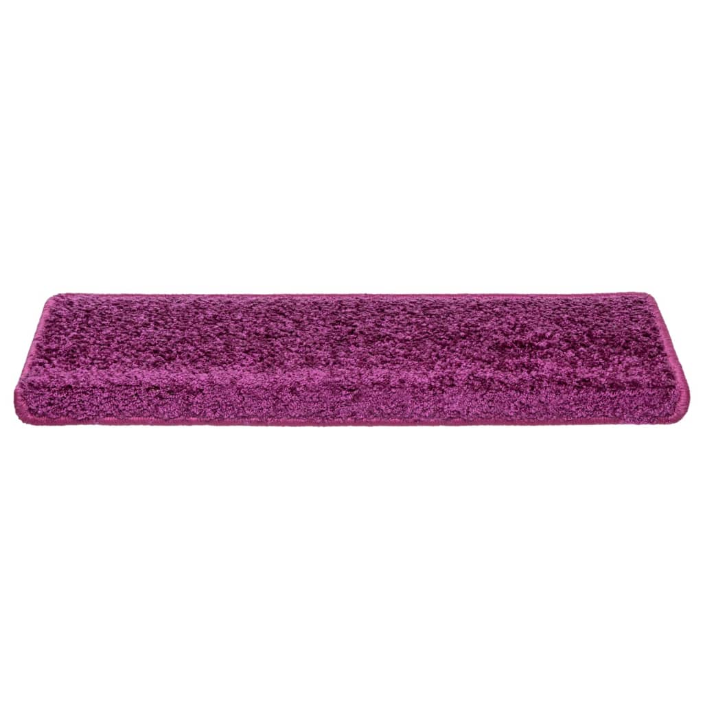 Tappetini Per Scale 10 Pz 65x21x4 Cm Viola Bordo Rettangolare - Image 5