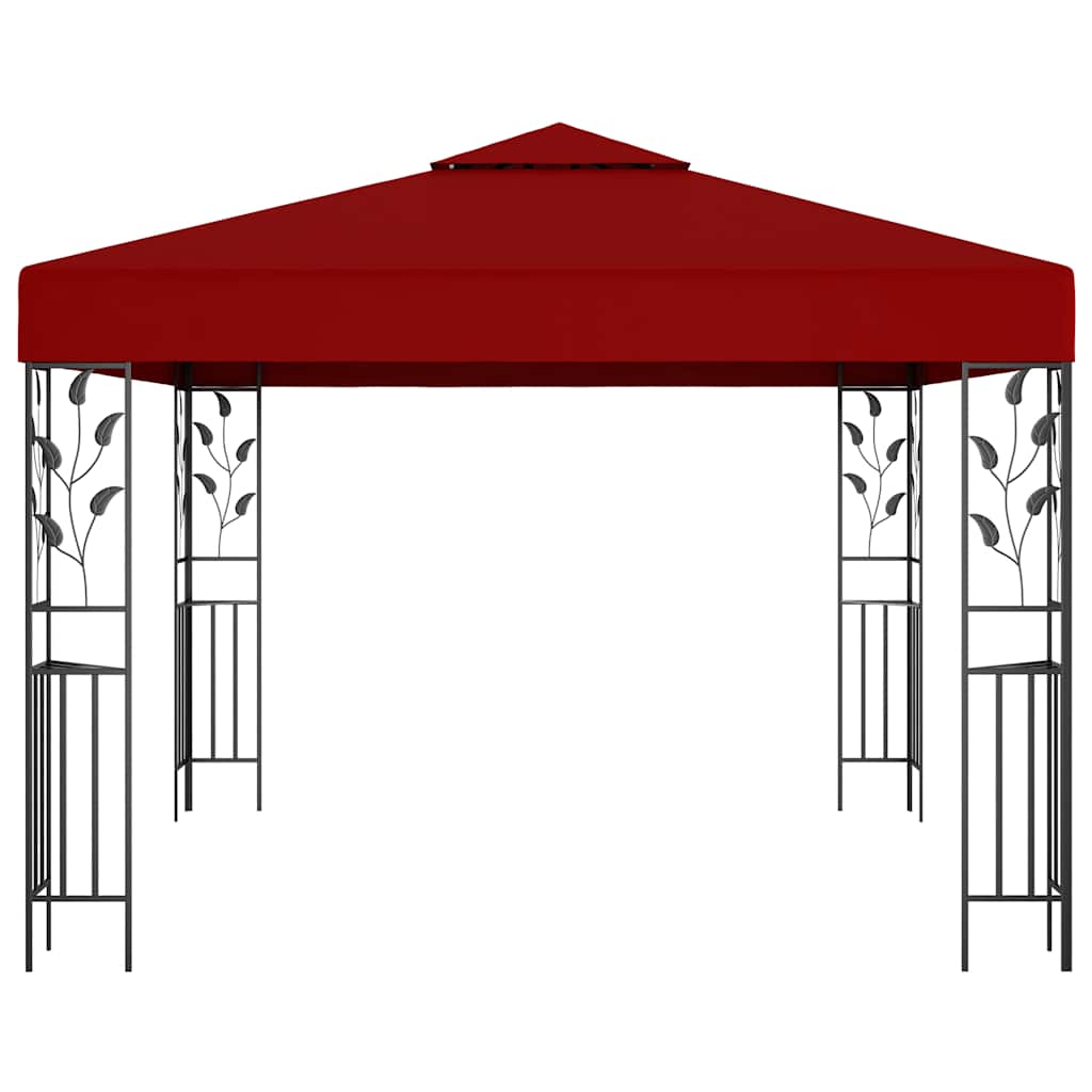 Gazebo 3x3 M Rosso Vino