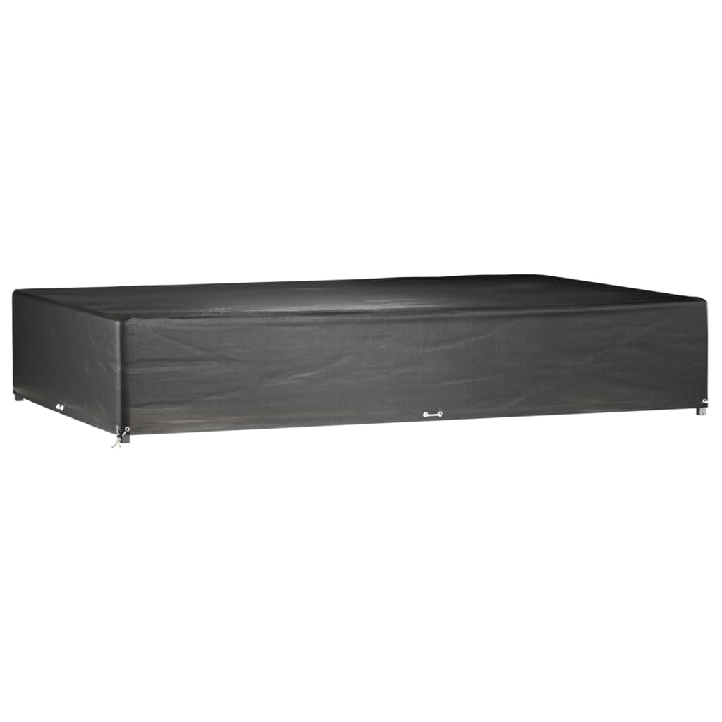 Copri Mobili Giardino 2pz 16 Occhielli 325x205x60cm Rettangolo