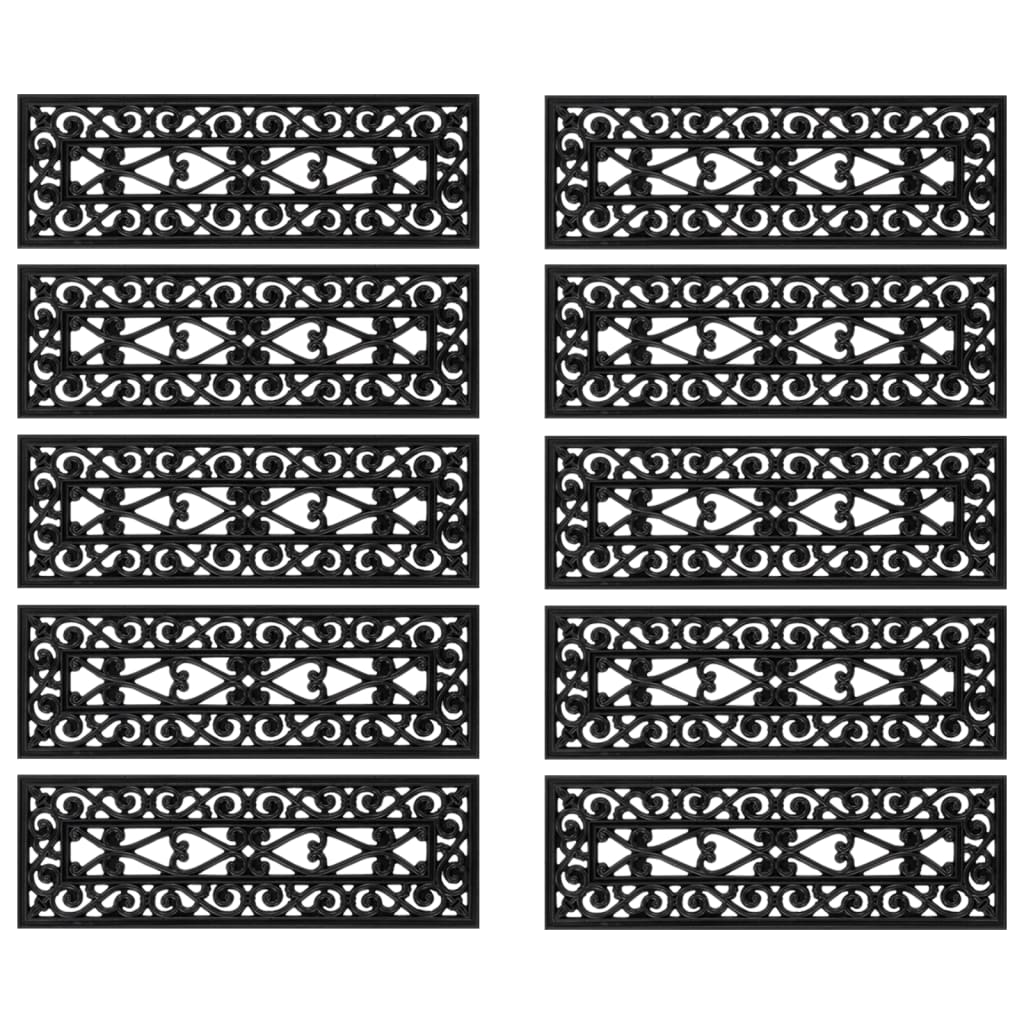 Tappetino Per Scale 10 Pz 25x75 Cm In Gomma - Image 3