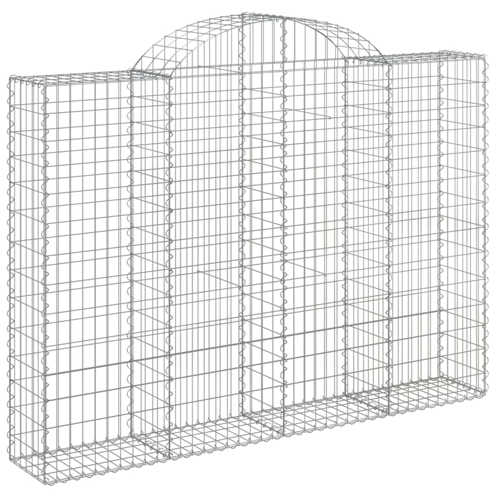 Cesti Gabbioni Ad Arco 5 Pz 200x30x140/160 Cm Ferro Zincato - Image 3
