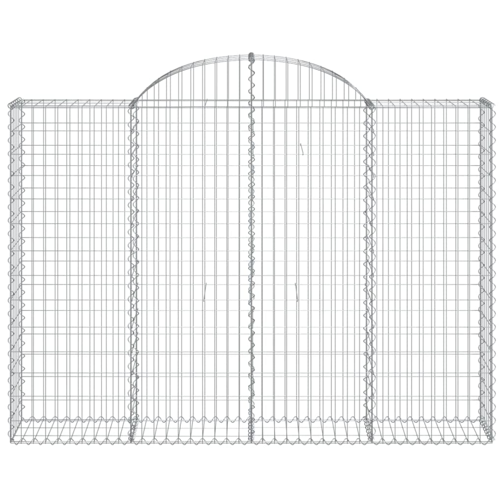 Cesti Gabbioni Ad Arco 5 Pz 200x30x140/160 Cm Ferro Zincato - Image 4