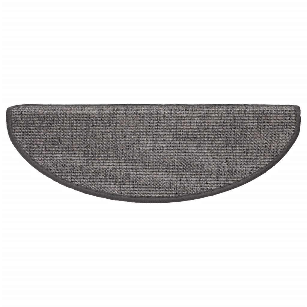 Tappetini Per Scale 15 Pz 65x21x4 Cm Beige E Grigio Semicircolari Grandi - Image 6