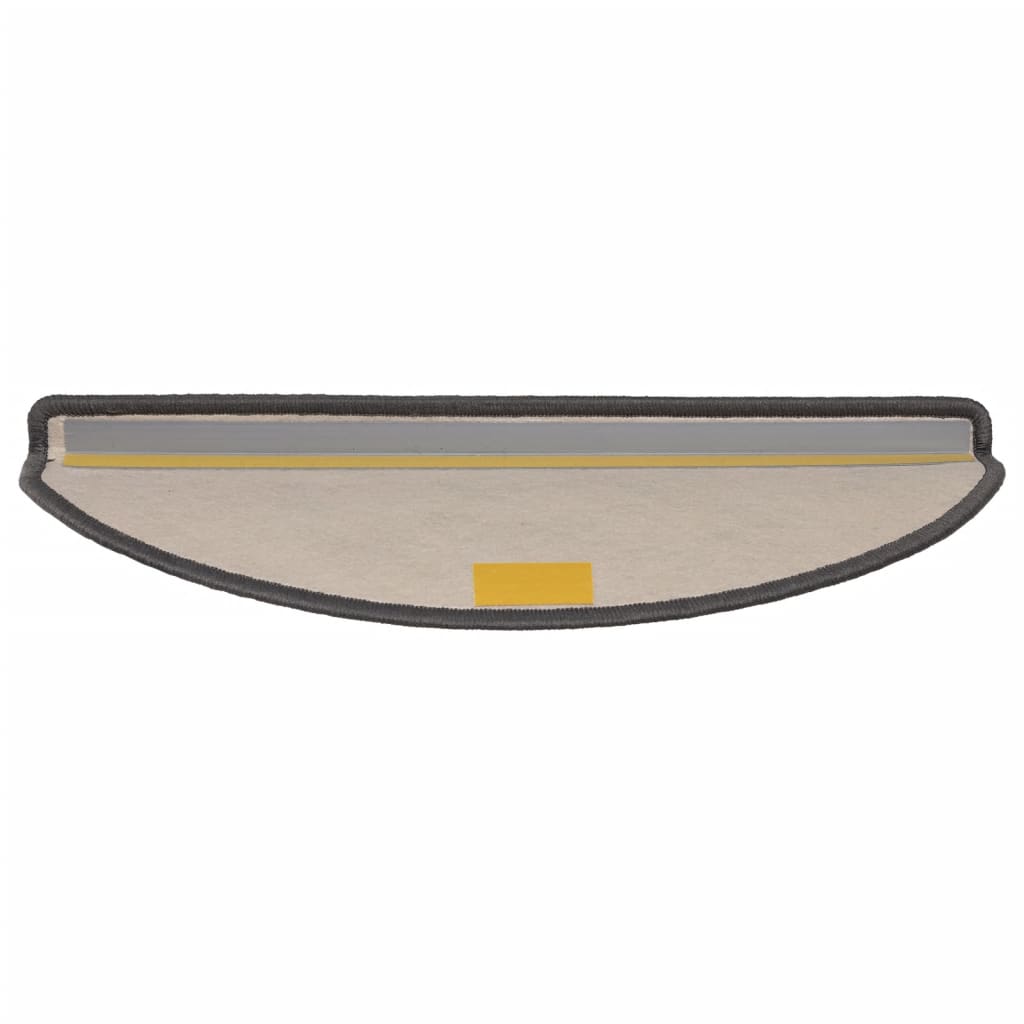 Tappetini Per Scale 15 Pz 65x21x4 Cm Beige E Grigio Semicircolari Grandi - Image 5