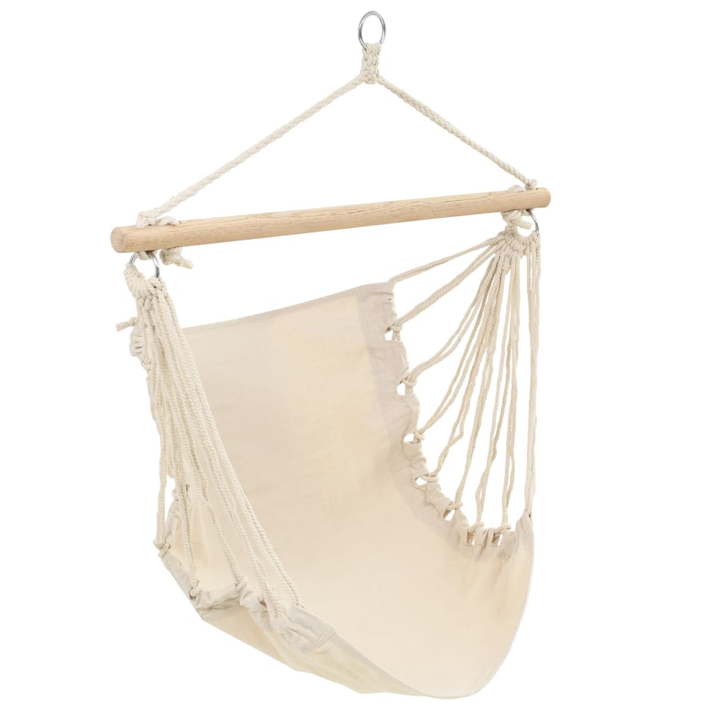 Amaca Seduta 1,0 X 0,8 M. In Cotone, Crema