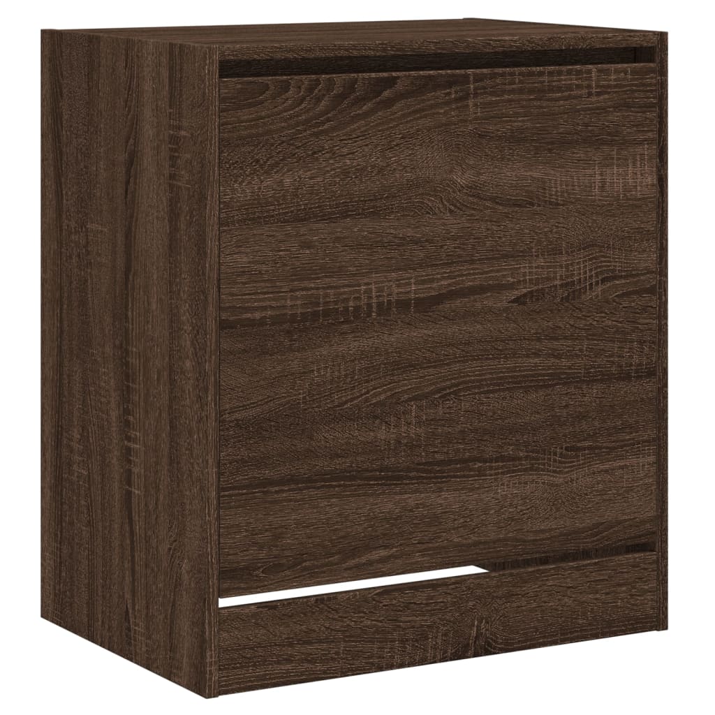 Scarpiera Rovere Marrone 60x42x69 Cm In Legno Multistrato - Image 4