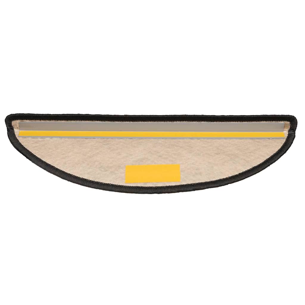 Tappeti Adesivi Scale Aspetto Sisal 30 Pz 56x17x3 Cm Antracite - Image 4