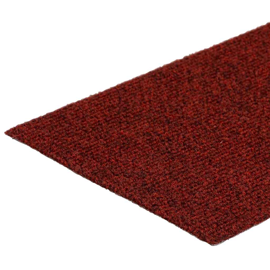 Tappetini Per Scale Autoadesivi 30 Pz 60x25 Cm Bordeaux Rosso Rettangolari - Image 6