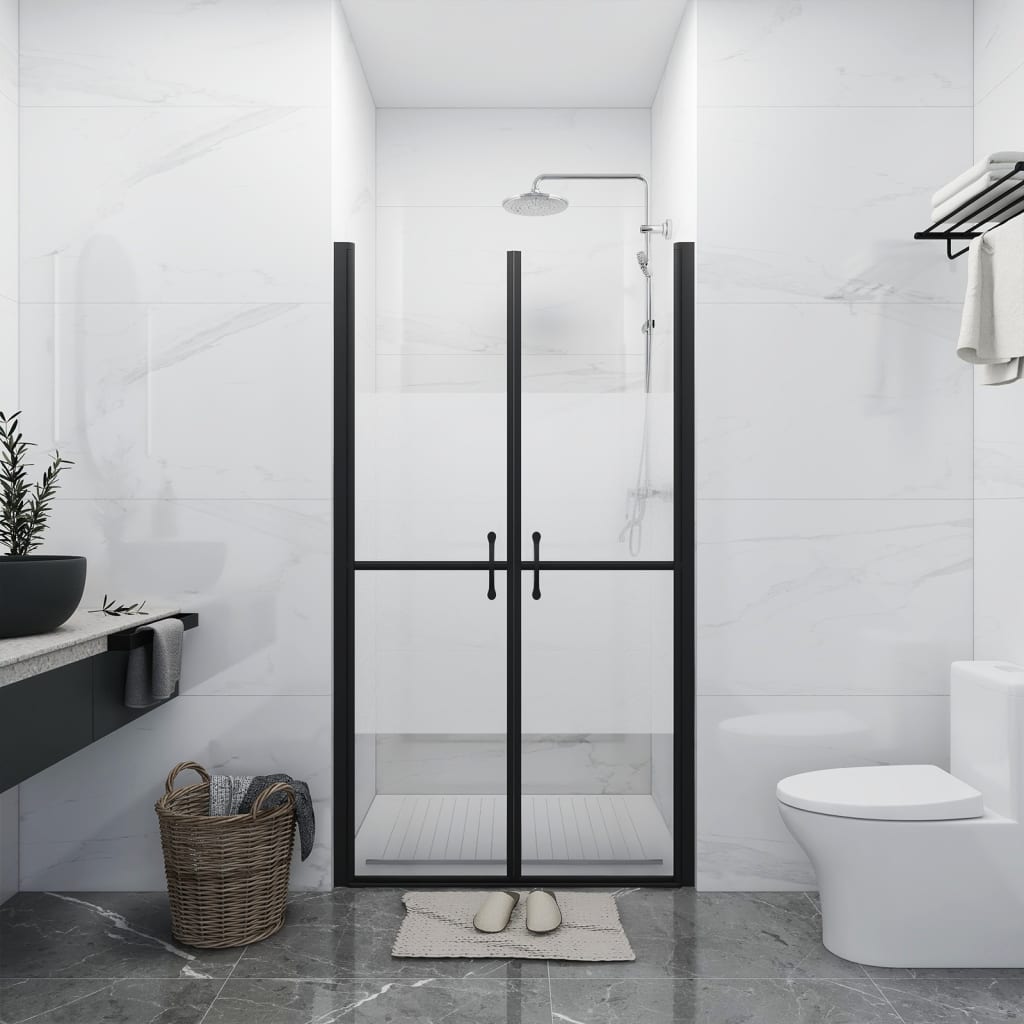 Porta Per Doccia In Esg Semi Satinato (78-81)x190 cm