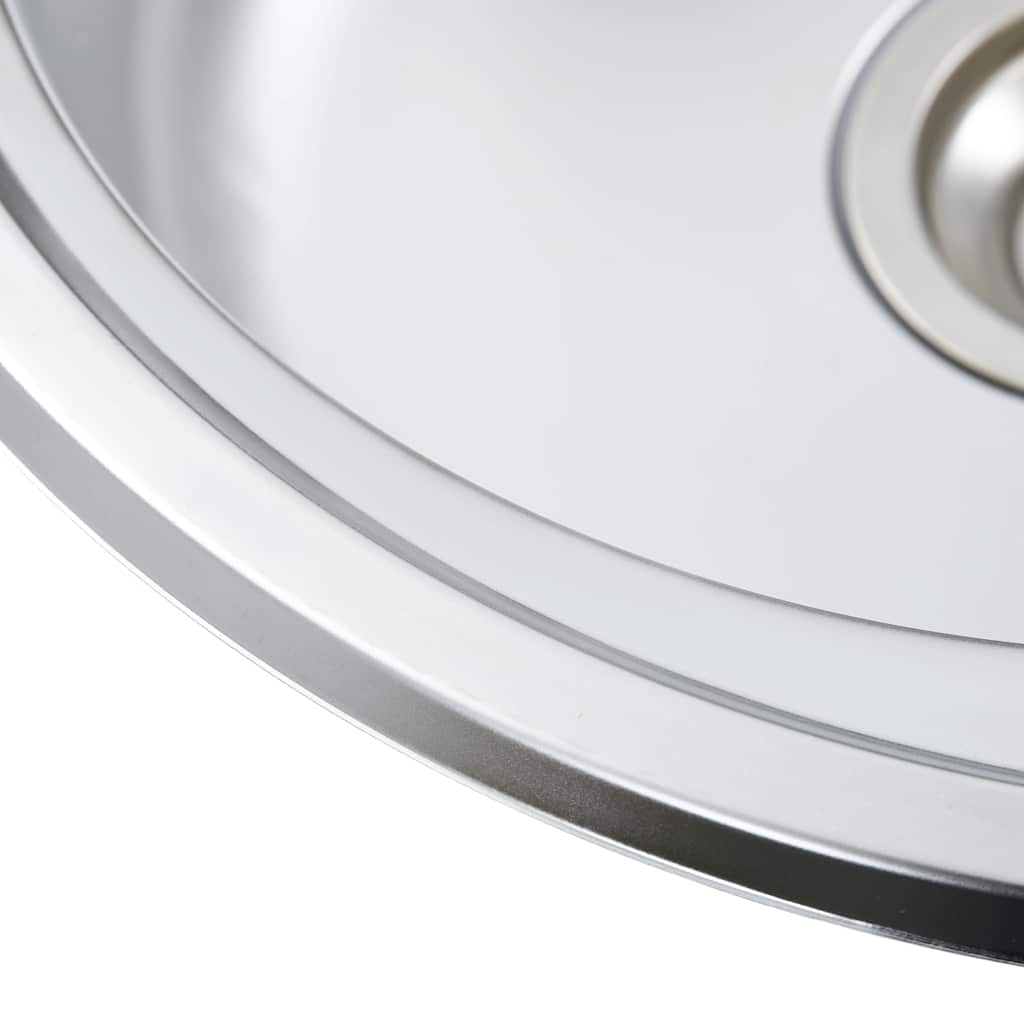 Lavello Da Cucina Con Filtro E Sifone In Acciaio Inox - Image 6