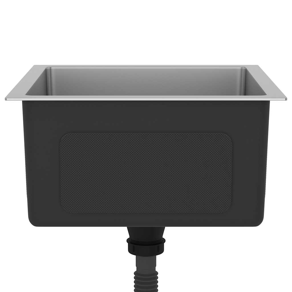 Lavello Da Cucina Lavorato A Mano In Acciaio Inox - Image 5